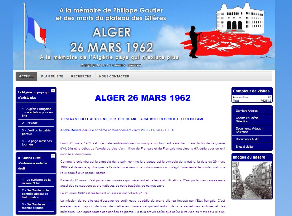 Alger 26 mars 1962