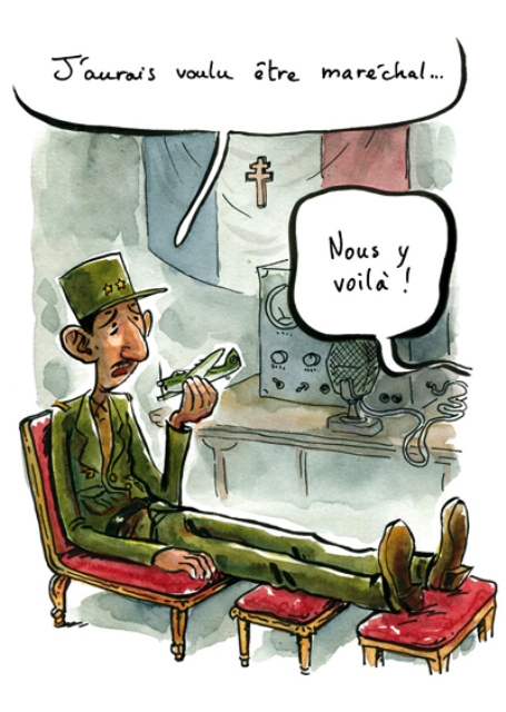 psychanalyse de gaulle dessin Inti texte Wandrille1