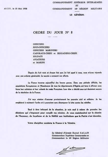 13 mai 1958 1