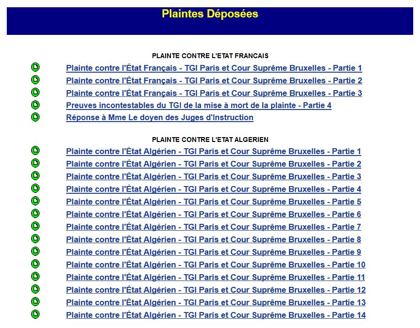 plaintes